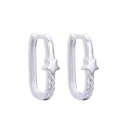 ARO1380 AROS HUGGIES PLATA 925