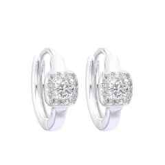 ARO1448 AROS HUGGIES PLATA 925 - comprar online