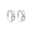 ARO1454 AROS HUGGIES PLATA 925