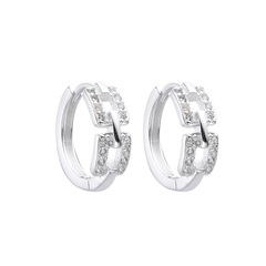 ARO1454 AROS HUGGIES PLATA 925