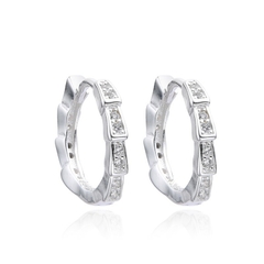 ARO1458 AROS HUGGIES PLATA 925