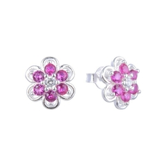 ARO1468 AROS PASANTES PLATA 925
