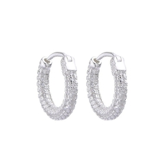 ARO1490 AROS HUGGIES PLATA 925