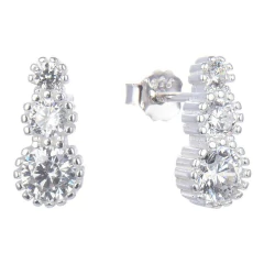 ARO1395 AROS PASANTES PLATA 925