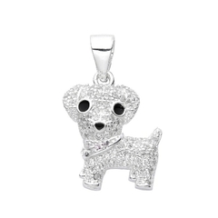 DJ706 DIJE PERRITO PLATA 925