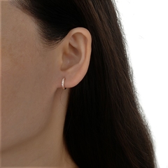 Imagen de ARO1534 AROS HUGGIES PLATA 925