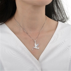 Imagen de DJ708 DIJE COLIBRI PLATA 925