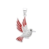 DJ709 DIJE COLIBRI PLATA 925