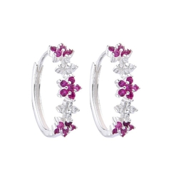 ARO1592 AROS HUGGIES PLATA 925