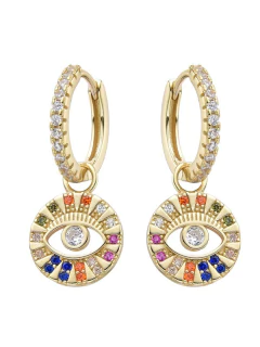 ARO1410 AROS HUGGIES PLATA 925 - Espíritu Joyas Mayorista