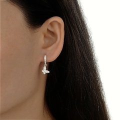 ARO1595 AROS HUGGIES PLATA 925 - comprar online