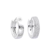 ARO1598 AROS HUGGIES REVERSIBLE PLATA 925