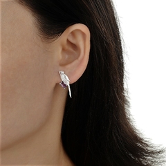 ARO1607 AROS PASANTES PLATA 925 - Espíritu Joyas Mayorista