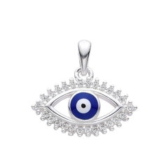 DJ713 DIJE OJO TURCO PLATA 925