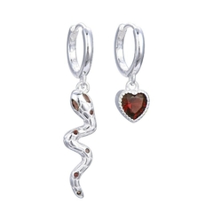 ARO1616 AROS HUGGIES PLATA 925 - comprar online