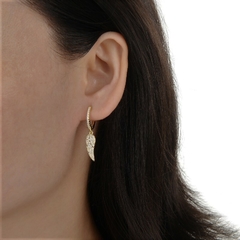 ARO1622 AROS HUGGIES PLATA 925 - Espíritu Joyas Mayorista