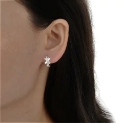ARO1649 AROS HUGGIES PLATA 925 - comprar online