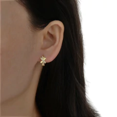 ARO1649 AROS HUGGIES PLATA 925 - Espíritu Joyas Mayorista