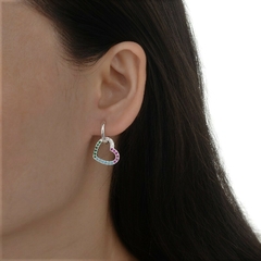 ARO1675 AROS HUGGIES PLATA 925 - comprar online
