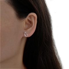 ARO1433 AROS PASANTES PLATA 925 - Espíritu Joyas Mayorista