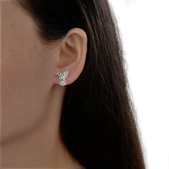 ARO1462 AROS PASANTES PLATA 925 - Espíritu Joyas Mayorista