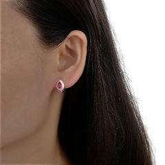Imagen de ARO1465 AROS HUGGIES PLATA 925