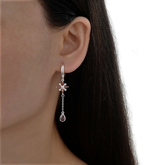 ARO1525 AROS HUGGIES PLATA 925 - Espíritu Joyas Mayorista