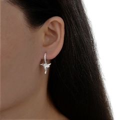 Imagen de ARO1530 AROS HUGGIES PLATA 925