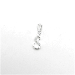 DJ680 DIJE INICIAL PLATA 925 - Espíritu Joyas Mayorista