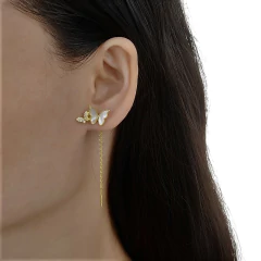 Imagen de ARO1363 AROS PASANTES PLATA 925