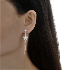 Imagen de ARO1361 AROS PASANTES PLATA 925