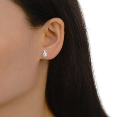 Imagen de ARO1775 AROS PASANTES PLATA 925