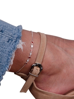 TB0009- TOBILLERA PLATA 925