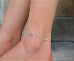 TB0013- TOBILLERA PLATA 925 - comprar online