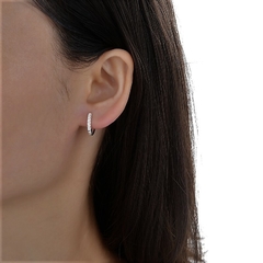 ARO1360 AROS HUGGIES PLATA 925 - comprar online