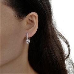 ARO1300 AROS HUGGIES PLATA 925 - Espíritu Joyas Mayorista