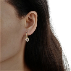 ARO1300 AROS HUGGIES PLATA 925 - comprar online
