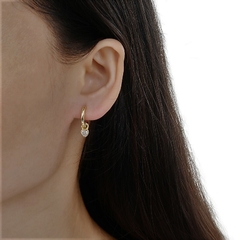 ARO1297 AROS HUGGIES PLATA 925 - comprar online