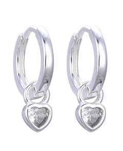 ARO1297 AROS HUGGIES PLATA 925 - Espíritu Joyas Mayorista