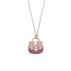 DJ639 DIJE CADENA PLATA 925 - Espíritu Joyas Mayorista