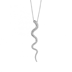 DJO214 DIJE CADENA PLATA 925 RODINADO & GOLD - Espíritu Joyas Mayorista