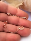 ARO441 AROS CUFF GALAXY PLATA 925 & BAÑO ORO 18 KTS VENTA X UNIDAD
