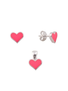 ARO605 SET/AROS PASANTE DIJE PLATA 925