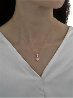 Imagen de DJ559 DIJE CADENA PLATA 925