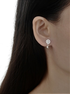 ARO1017 AROS PASANTES PLATA 925 en internet