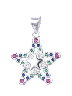 DJ566 DIJE ZIRCONIA PLATA 925