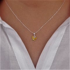 DJ589 DIJE MARIPOSA PLATA 925 - Espíritu Joyas Mayorista