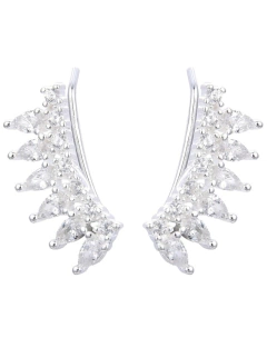 ARO1123 AROS TREPADORES PLATA 925