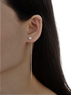ARO964 AROS PASANTES PLATA 925 - Espíritu Joyas Mayorista