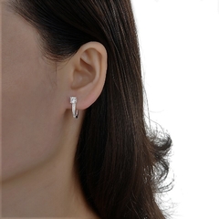 ARO1149 AROS HUGGIES PLATA 925 - comprar online
